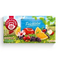 Teekanne Teebeutel Früchtetee 20 Beutel, 60g - Teesorte/Infusion: Früchtetee - Zertifikate: Keine Zertifizierung - Packungsgrösse: 20 Stück - Fairtrade: Keine Angaben - Teeform: Teebeutel - Bio: Keine Angaben