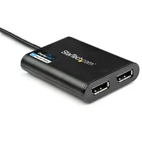 USB TO DUAL DP ADAPTER 4K 60HZ .