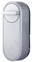 Yale Linus Smart Lock EU Silber - Detailfarbe: Silber - Montage: Türe - Stromversorgung: Batteriebetrieb - Tiefe: 58 mm - Breite: 58 mm - Höhe: 150 mm
