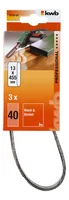 kwb Schleifband Korund 13 x 457 mm K40 - Zubehörtyp: Schleifband - Für Material: Metall - Holz