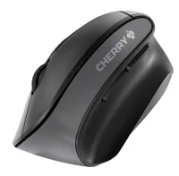 Cherry Ergonomische Maus MW 4500 - Maus-Typ: Ergonomisch - Maus Features: Batteriestandsanzeige - Scrollrad - Bedienungsseite: Rechtshänder - Detailfarbe: Schwarz - Verbindungsart: Kabellos - Schnittstelle: USB-A