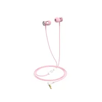 Havit E303P - wired headphones, pink
