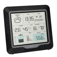 TFA Dostmann Wetterstation Rain Pro - Funktionen: Aussentemperatur - Uhrzeitanzeige - Innentemperatur - Aussenluftfeuchtigkeit - Display - Aktuelle Wetterlage - Set: Ja - Typ: Wetterstation