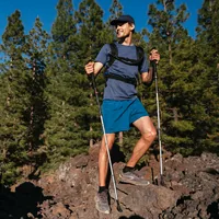 Atacama Teleskop Wanderstöcke, Flip Lock 110-135 cm - Höhenverstellbar: Ja - Länge: 135 cm - Gewicht: 270 g - Paarweise: Ja - Ausziehbar: Ja - Einsatzgebiet: Nordic Walking - Wandern