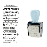 trodat Creative MiniV5 Pastell Blau Kissen 3Farben 1129