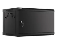 LANBERG 19 6U 600x450 Wandschrank Metalltür schwarz