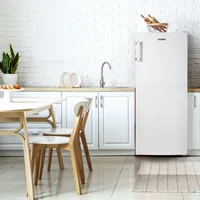 Domo Gefrierschrank DO91203F Rechts - Energieeffizienzklasse: C - Bauart: Freistehend - Einbaunormen: Keine - Einbaumodell: Nein - Gefrierfach Klassifizierung: 4 Sterne - Tiefe: 64.5 cm
