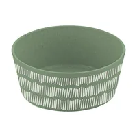 Koziol Schüssel Blomster 890 ml, Grün - Unterteilungsmöglichkeit: Nein - Material: Biozirkulärer Kunststoff - Detailfarbe: Grün - Set: Nein - Form: Rund