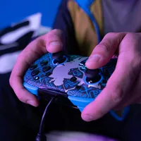 PDP Rematch Wired Controller 500-134-SKSG NSW,Shoot,Glow in the Dark