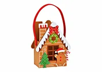 G. Wurm Tasche Lebkuchenhaus Mehrfarbig - Produkttyp: Deko - Detailfarbe: Mehrfarbig