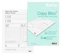 BIELLA Rechnung COPY-BLOC D/F A5 51352500U selbstdurchschreib. 50x2 Blatt