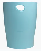 Exacompta Ecobin skandi waste paper basket - frosted blue - new