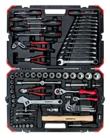 GEDORE red Steckschlüssel-Satz 1/4  + 1/2  100-teilig