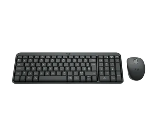 Logitech MK250 kabellos Bluetooth LE Set Französisch - Graphite