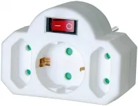 Brennenstuhl 1508100 surge protector White
