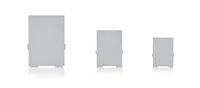 Styro Karteibox Schwenkplatten A4 hoch, Grau, 2 Stück - Medienformat: A4 - Material: Polystyrol (PS) - Detailfarbe: Grau
