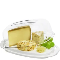 Rotho Käseglocke Fresh 2.3 l, Transparent - Anwendungszweck: Hartkäse - Materialtyp: Kunststoff - Material: Kunststoff - Detailfarbe: Transparent - Set: Nein