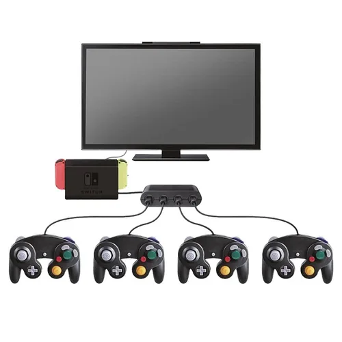 STEELPLAY GameCube Controllers Adapter Switch