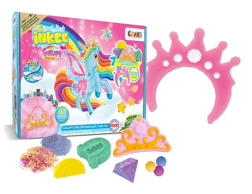 Craze Badespass Inkee Galupy Unicorn Box - Packungsgrösse: 1 Stück - Produkttyp: Bade-Set