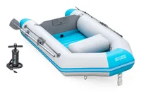 Bestway Corinth Elite Sport Boat Set, 230 x 130 x 33 cm - Anzahl Personen: 2 - Nachhaltigkeit: Nicht angegeben - Länge: 230 cm - Gewicht: 18.63 kg - 22.14 kg - Belastbarkeit: 280 kg