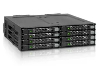 Icy Dock MB998SP-B disk array 0 TB Black