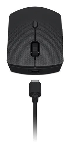 Lenovo 4X31R64328 clavier Souris incluse Bureau RF sans fil + Bluetooth Allemand Noir