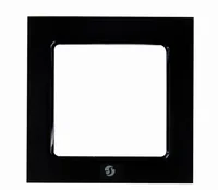 Shelly SHELLY_WF_1_S wall frame 80 x 80 mm Square Black Plastic