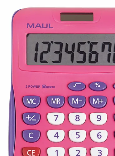 MAUL MJ 550 calculatrice Poche Calculatrice à écran Rose