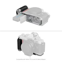 Smallrig L-Winkel mit Silikongriff für Nikon Z f - Detailfarbe: Schwarz - Silber