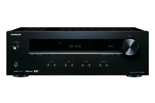 Onkyo TX-8220-B Stereo-Receiver mit integriertem Bluetooth, schwarz