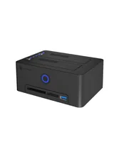 Docking- Klonstation IcyBox HDD mit Kartenleser