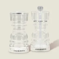 Cole & Mason H243169 seasoning shaker Transparent Salt & pepper shaker set