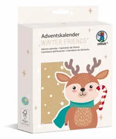 URSUS Adventskalender Winter Friends - Motive: Weihnachten - Befüllt: Nein - Kalendertyp: Kreativkalender - Alkoholhaltig: Nein