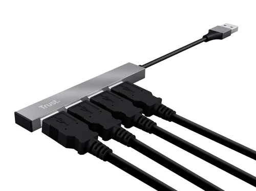 Trust Halyx USB 2.0 480 Mbit/s Aluminium