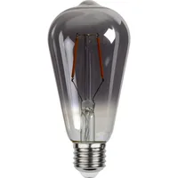 Star Trading Lampe Plain Smoke ST64 1.8 W (15 W) E27 Warmweiss (WW) - Energieeffizienzklasse EnEV 2020: G - Lampensockel: E27 - Farbtemperatur Kelvin: 2100 K - Gesamtleistung: 1.8 W - Dimmbar: nicht dimmbar - Zusätzliche Ausstattung: Keine