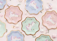 PartyDeco TPP94 disposable dish Plate