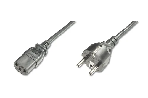 Digitus AK-440101-018-S Stromkabel Schwarz 1,8 m CEE7/7 IEC C13