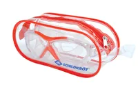Schildkröt Funsports Junior Schwimmbrille Bali Rot - Schwimmfunktion: Freizeit - Schwimmbrillenglas-Typ: Klarsicht - Latexfrei: Keine Angaben - Farbe: Rot - Transparent - Zielgruppe: Kinder - UV Schutz: Keine Angaben