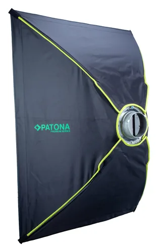 Patona Premium Quick Set-Up Softbox PT70100 100 x 70 - Farbtemperatur Kelvin: Keine Angabe - Lichtfarbe: Keine - Leuchtenfarbe: Schwarz
