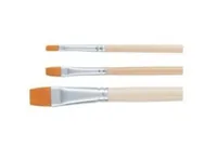 TALENS Öl- und Acrylpinselset 9099233M Grösse 4,8,16, flach 3 Stück