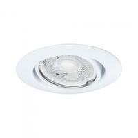 Paulmann Einbauspot LED Base Basisset, GU10, 10 x 10W, Weiss - Leuchten Kategorie: Einbauleuchte - Betriebsart: Netzbetrieb - Lampensockel: GU10 - Farbtemperatur Kelvin: Je nach Leuchtmittel - Gesamtleistung: 10 W - Farbwiedergabeindex CRI: 0