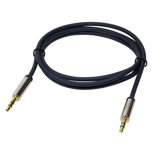 Logilink Audio-Kabel,3,5 mm 3-PinM zu 3,5 mm 3-PinM,bl 0,5