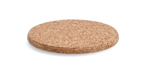 Zeller Present Untersatz Kork rund Braun - Anwendungsbereich: Topf  - Material: Kork - Detailfarbe: Braun - Set: Nein - Zusammenklappbar: Keine Angaben