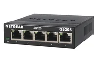 Netgear Switch GS305v3 5 Port - SFP Anschlüsse: 0 - Montage Switch: Desktop - Wand - SFP+ Anschlüsse: 0 - QSFP+ Anschlüsse: 0 - SFP28 Anschlüsse: 0 - Switch Management: Unmanaged