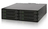 Icy Dock MB996SP-6SB disk array 0 TB Black
