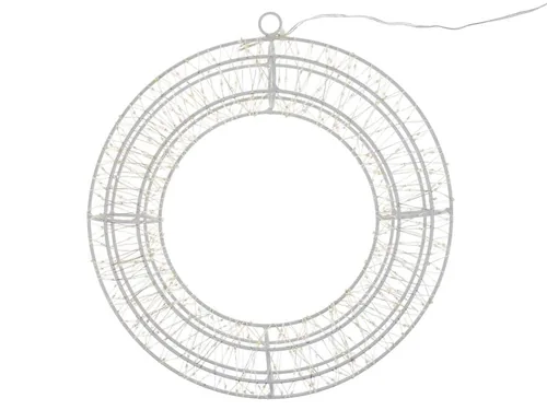 COCON LED-Ring 3D, Metall, Ø 30 cm - Betriebsart: Netzbetrieb - Fernbedienung: Nein - Aussenanwendung: Ja - Anwendungszweck: Hängend - Timerfunktion: Nein - Set: Nein
