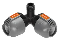GARDENA Winkelstück 2782, 25 mm x 1/2-Aussengewinde - Bewässerungsart: Sprinklersystem - System Teil: Winkelstück