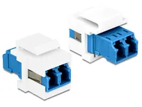 Delock Keystone-Koppler - LC Single-Modus (W)