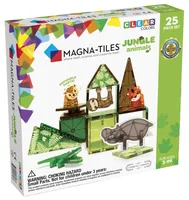 Magna-Tiles Dschungel-Tiere Set 25-teilig - Altersempfehlung ab: 3 Jahren - Material: ABS - Anzahl Teile: 25 Teile