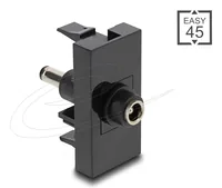 DeLOCK Easy 45 socket-outlet Black